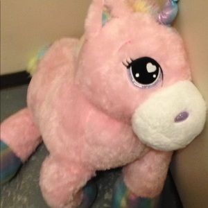 Giant stuffed unicorn